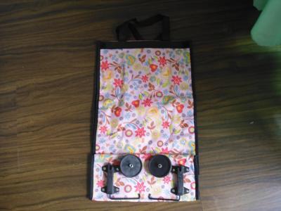 collapsible shopping bag trolley